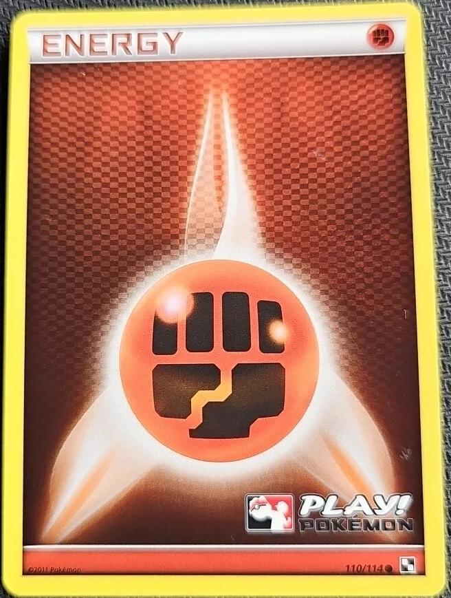 Black & White Fighting Energy [Play!-Promo] Pokémon card